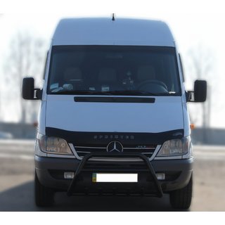 Kængurubøjle WT003 Black (rustfrit stål) Mercedes Sprinter W901/902/903/904/905 1995–2006 foto 3