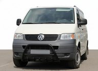 Volkswagen T5 Multivan 2003–2010 Kængurubøjle WT003 Black (rustfrit stål) foto 1