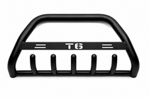 Volkswagen T6 2015–2024 Kængurubøjle WT004 Black (rustfrit stål) foto 1