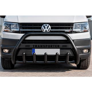 Kængurubøjle WT004 Black (rustfrit stål) Volkswagen T4 Transporter 1990–2003 foto 1
