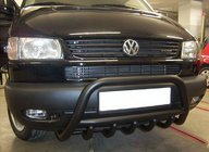Volkswagen T4 Transporter 1990–2003 Kængurubøjle WT003 Black (rustfrit stål) foto 7