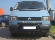 Volkswagen T4 Transporter 1990–2003 Kængurubøjle WT003 Black (rustfrit stål) foto 6