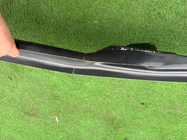 BMW 5-serie E60/E61 2003–2010 Udsalg: Front lip spoiler DPT (med finner, til M5 Hamann, blank sort) foto 3