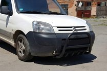 Citroen Berlingo 1996–2008 Bullbar WT003 Black (rustfrit stål) foto 4