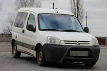 Citroen Berlingo 1996–2008 Bullbar WT003 Black (rustfrit stål) foto 1