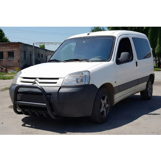 Bullbar WT003 Black (rustfrit stål) Citroen Berlingo 1996–2008 foto 3