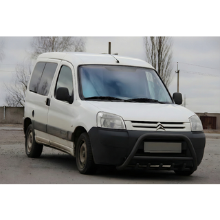 Bullbar WT003 Black (rustfrit stål) Citroen Berlingo 1996–2008 foto 1