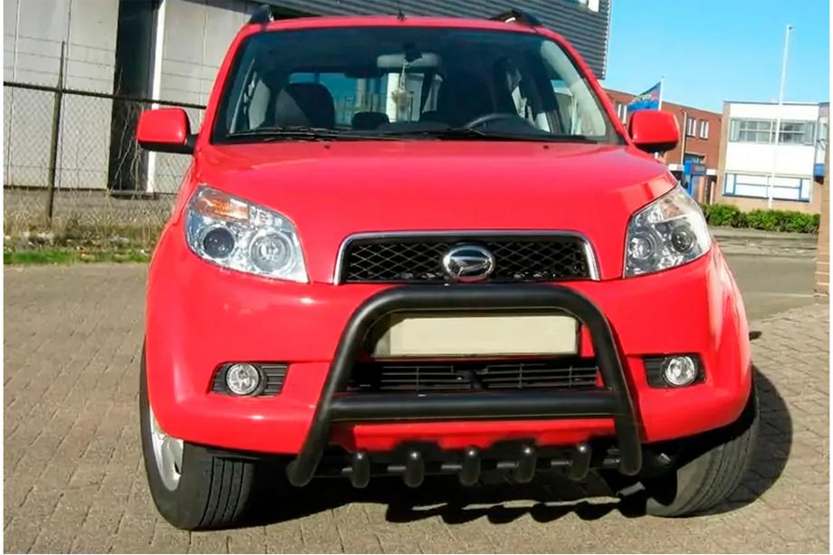 Daihatsu Terios 2006–2017 Frontbøjle WT003 Black (rustfrit stål) Image
