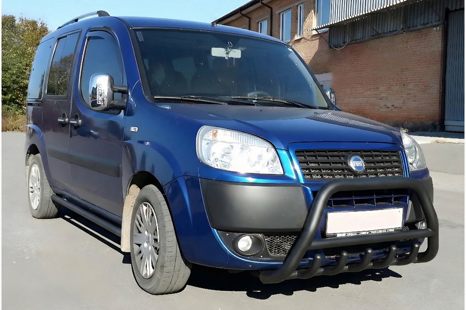 Fiat Doblo I 2001–2005 Kængurugitter WT003 Black (sort) Image