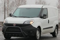 Fiat Doblo II 2010–2022 Kængurubøjle WT003 Black (rustfrit stål) foto 3