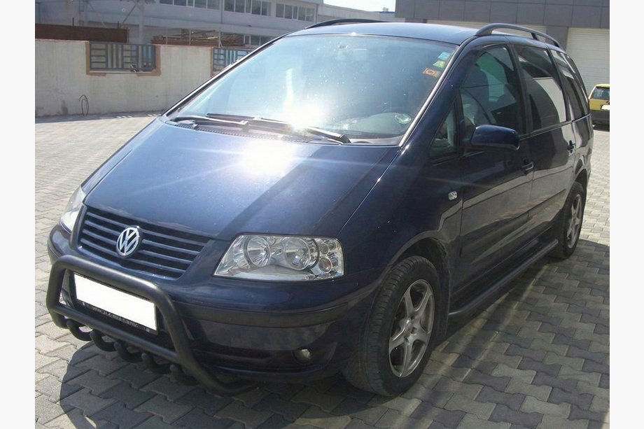 Ford Galaxy 1995–2006 Bullbar WT003 Black (rustfrit stål) Image