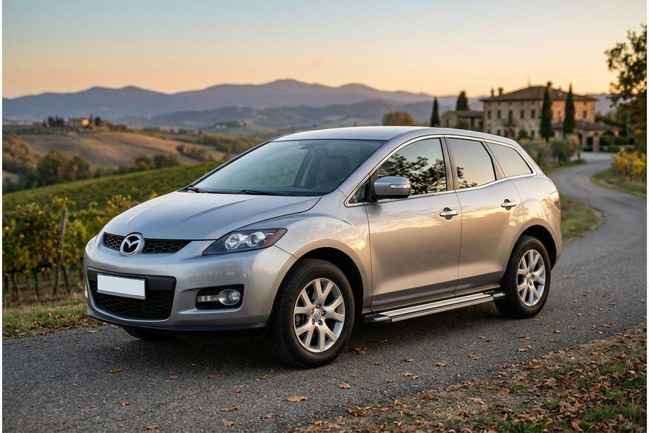 Mazda CX-7 2006–2012 Sidetrin Rainbow (2 stk., aluminium) Image