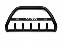 Mercedes Vito/V-klasse W447 2014– Kængurubøjle WT004 Black (rustfrit stål) foto 1