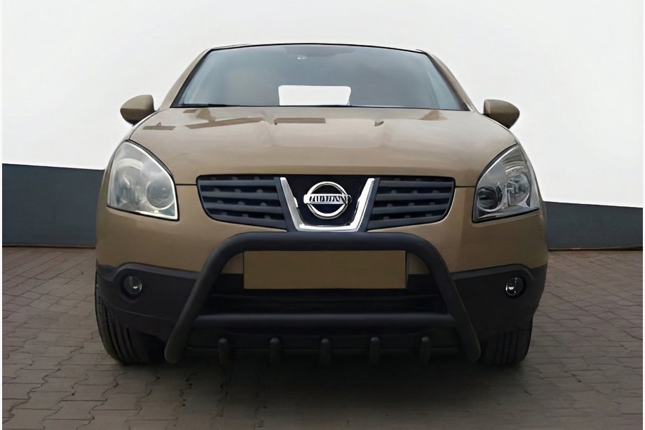 Nissan Qashqai 2010–2014 Bullbar WT003 Black (rustfrit stål) Image
