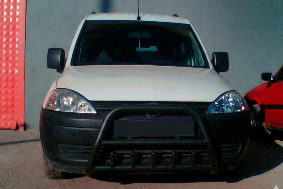 Opel Combo 2002–2012 Bullbar WT003 Black (rustfrit stål) Image