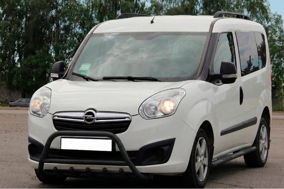 Opel Combo 2012–2018 Bullbar WT003 Black (rustfrit stål) Image