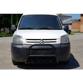 Bullbar WT003 Black (rustfrit stål) Peugeot Partner 1996–2008 foto 4