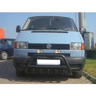 Bullbar WT003 Black (rustfrit stål) Volkswagen T4 Caravelle/Multivan 1990–2003 foto 1