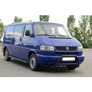 Bullbar WT003 Black (rustfrit stål) Volkswagen T4 Caravelle/Multivan 1990–2003 foto 4