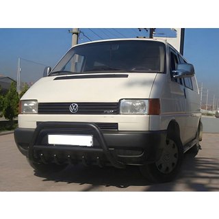 Bullbar WT003 Black (rustfrit stål) Volkswagen T4 Caravelle/Multivan 1990–2003 foto 2