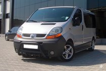 Opel Vivaro 2001–2015 Kængurubøjle WT003 Black (rustfrit stål) foto 3