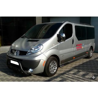 Kængurubøjle WT003 Black (rustfrit stål) Opel Vivaro 2001–2015 foto 2