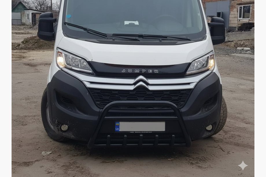 Opel Movano 2021– Frontbøjle WT003 Black (rustfrit stål) Image