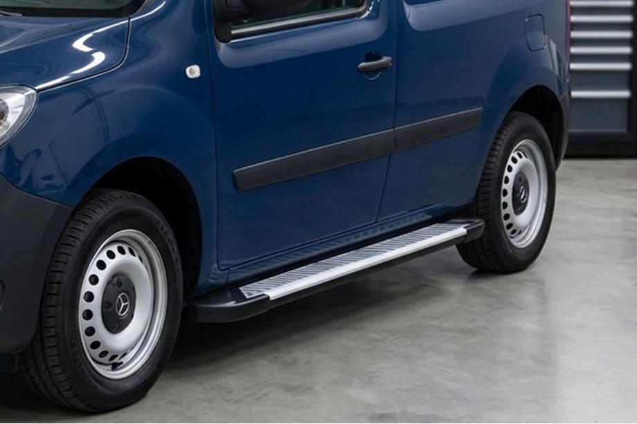 Mercedes Citan 2013–2021 Sidetrin Line (2 stk., aluminium) Image