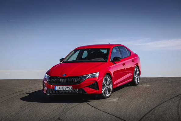 Test af den dynamiske liftback Skoda Octavia RS IV