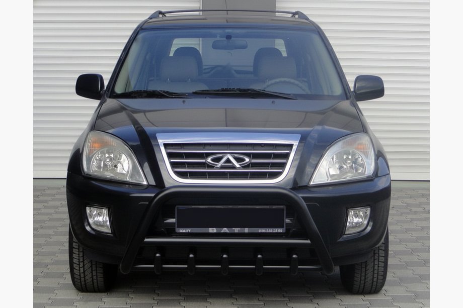 Chery Tiggo 1 2005–2016 Bullbar WT003 Black (rustfrit stål) Image