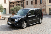 Mercedes Citan 2013–2021 Duru sidetrin (2 stk., aluminium) Kort akselafstand foto 1