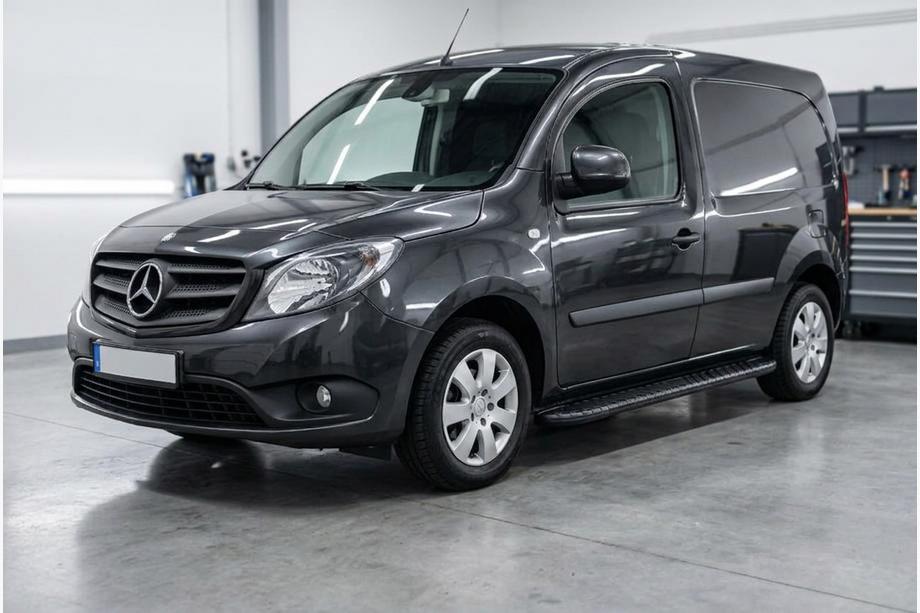 Mercedes Citan 2013–2021 Sidetrin Bosphorus Black (2 stk., aluminium) Image