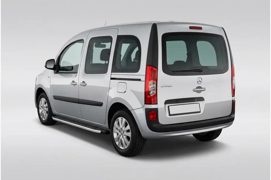 Mercedes Citan 2013–2021 Sidetrin Fullmond (2 stk., aluminium) Image