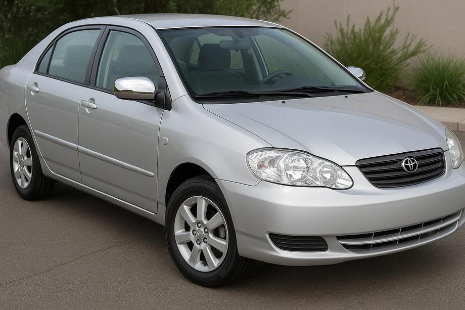 Toyota Corolla 2002–2007 Krom spejlkåber 2002-2005 (2 stk., plast) Image