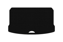 Mini Cooper F55/56/57 2014–2023 Gummibagagerumsmåtte Carsuit (til S F55, 5-dørs, sort) foto 1