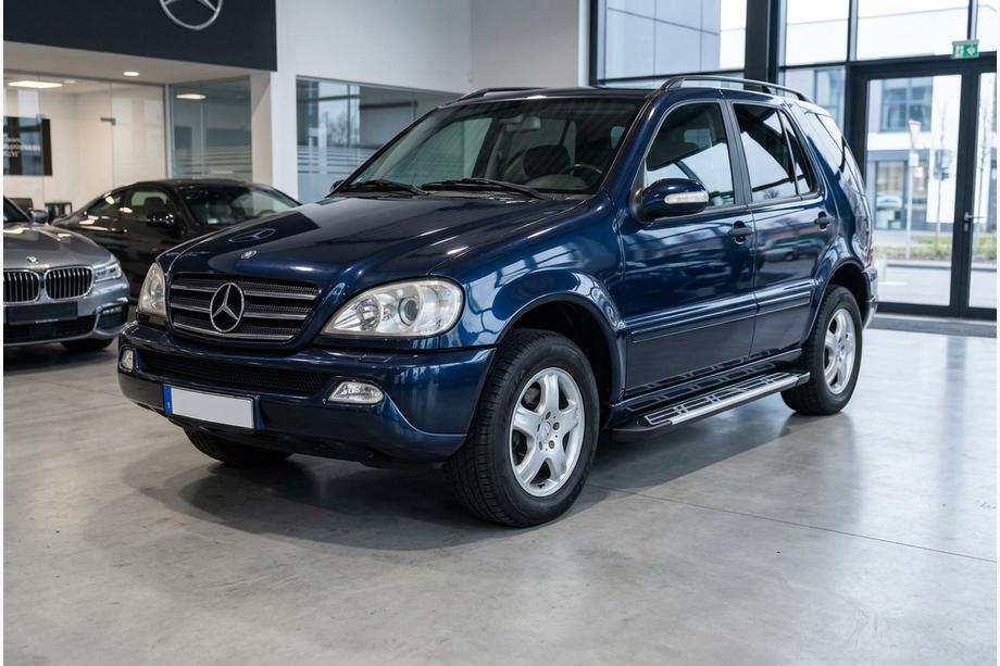 Mercedes ML W163 1997–2005 Sunrise sidetrin (2 stk., aluminium) Image