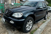 Mercedes ML W163 1997–2005 Duru sidetrin (2 stk., aluminium) foto 2