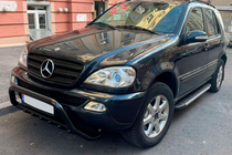 Mercedes ML W163 1997–2005 Duru sidetrin (2 stk., aluminium) foto 5