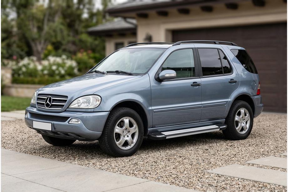 Mercedes ML W163 1997–2005 Sidetrin Rainbow (2 stk., aluminium) Image