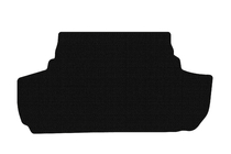 Mercedes W201 (190) 1982–1993 Gummibagagerumsmåtte Carsuit (SD, sort) foto 1