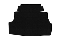 Nissan Almera N16 2000–2006 Gummibagagerumsmåtte Carsuit (SD, sort) foto 1