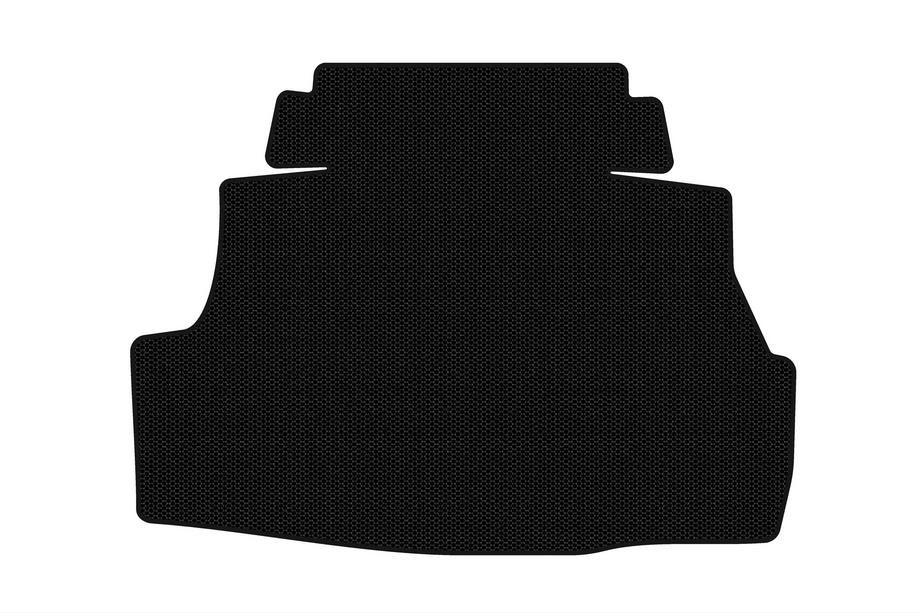 Nissan Almera N16 2000–2006 Gummibagagerumsmåtte Carsuit (SD, sort) Image