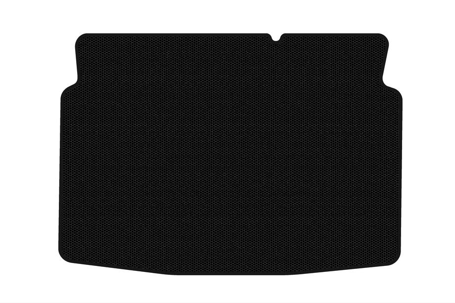 Peugeot 207 2006–2014 Gummibagagerumsmåtte Carsuit (HB, 5-dørs, sort) Image