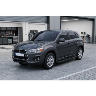 Allmond Black sidetrin (2 stk., aluminium) foto 1
