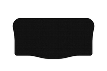 Toyota Aygo 2007–2014 Gummibagagerumsmåtte Carsuit (2007-2009, HB, 3-dørs, sort) foto 1