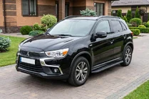 Mitsubishi ASX 2010–2023 Sidetrin Bosphorus Black (2 stk., aluminium) foto 1