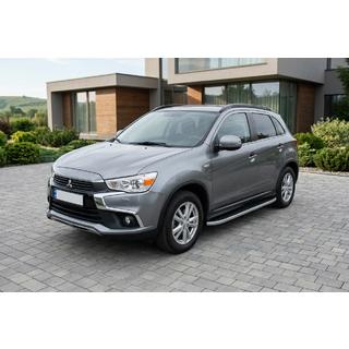 Sidetrin Tayga Grey (2 stk., aluminium) foto 1