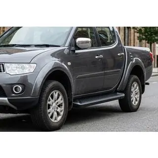Allmond Black sidetrin (2 stk., aluminium) foto 1
