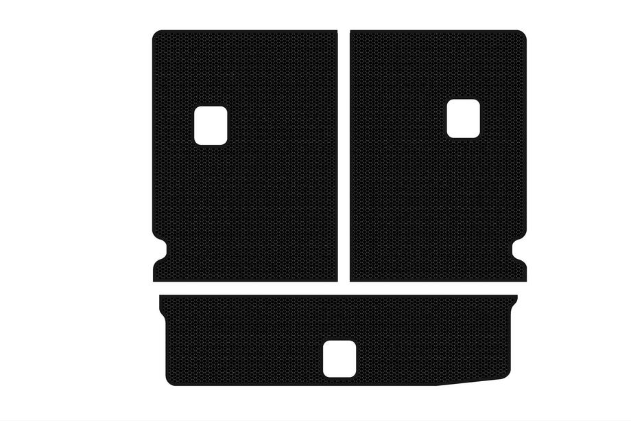 Chevrolet Orlando 2010–2018 Gummimåtte til bagagerum Carsuit V-1 (Sort) Image