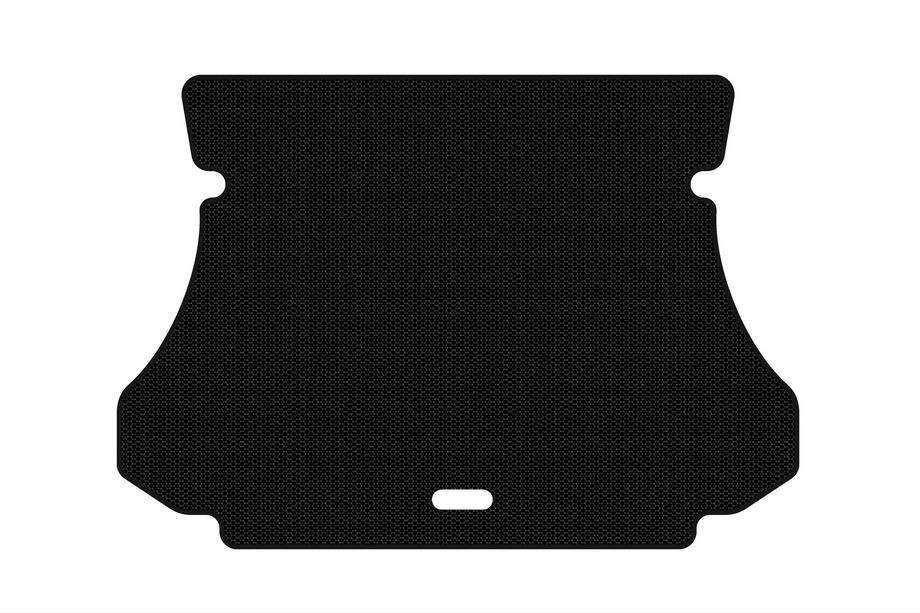 Hyundai Santa Fe 1 2000–2006 Gummibagagerumsmåtte Carsuit (Sort) Foto 1